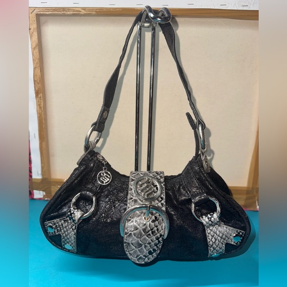 Rocawear Black and Gray Shoulder Bag - Picture 1 of 7